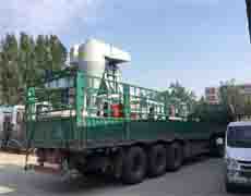 種子精選加工設備雙風選單比重復式精選機發貨東北